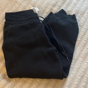 Lululemon Athletica Cropped Black Joggers
